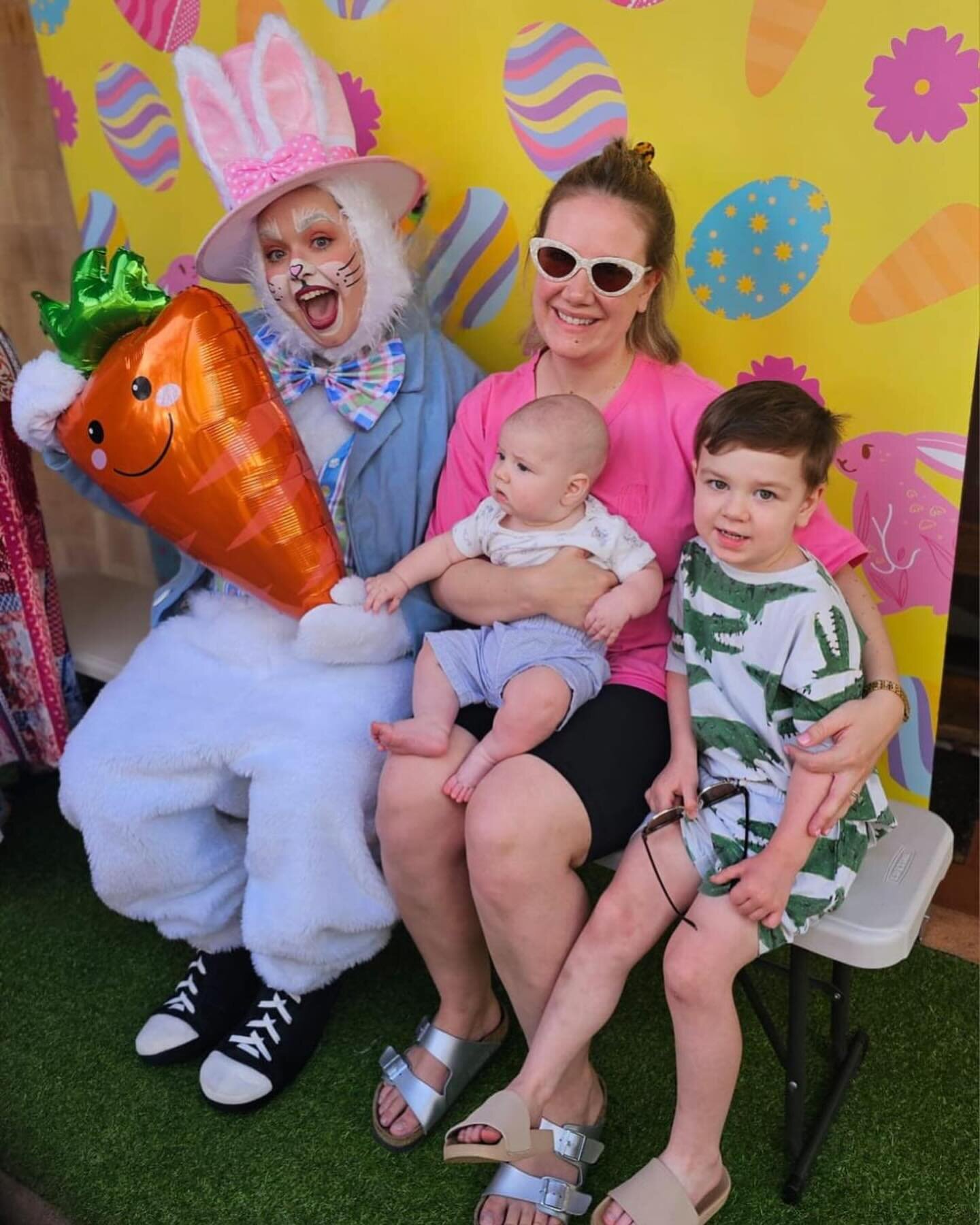 THANKS 🤩 for coming down to celebrate 🥳 Easter 🐣 with us at Mundaring Village!

So many smiling faces met with our Easter Bunny 🐰, enjoyed our Glitter &amp; Tattoo Bar, and delighted in Easter craft!

Have a safe and happy Easter everyone!