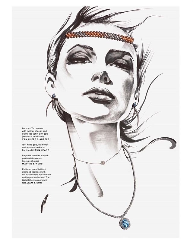 #flashbackfriday to my multi-page jewelry illustration spread for @phoenixmaguk. Was a pleasure working with @fashionhack , @lucykebbell , and @maxoppenheim on these. -
-
#fashionillustration #fashionillustrator #beautyillustration #jewelry #phoenixm