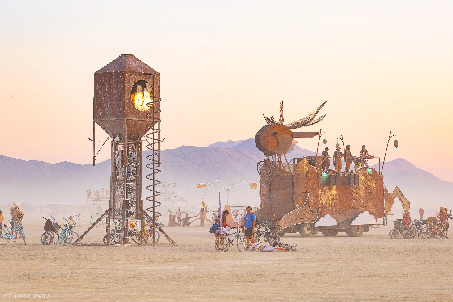 115. Ascension to Infinity by Ron Shafer and the L'Atitude Collective with Tarna Art Car - (C) Gurps Chawla.jpg