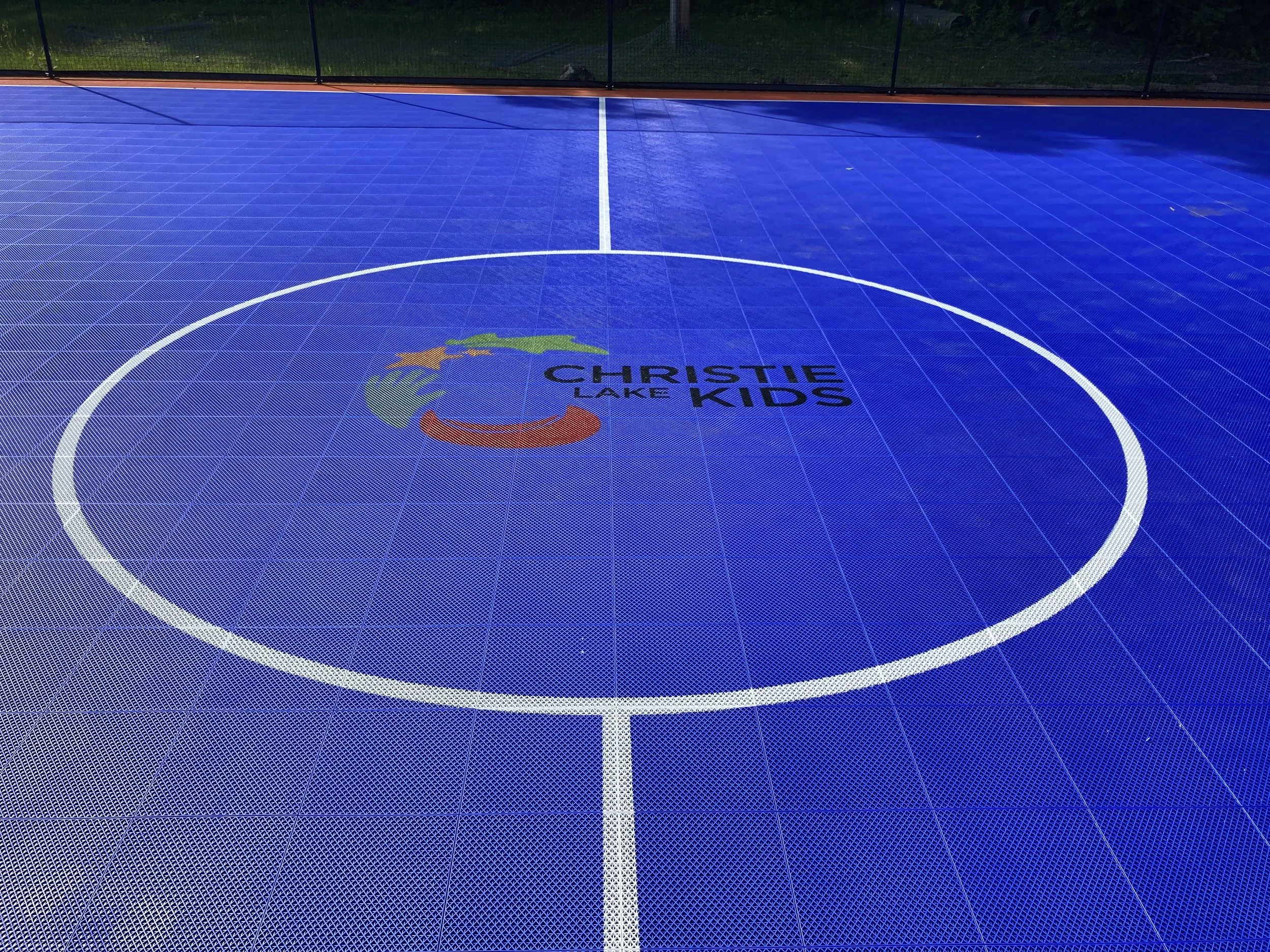 We Built a Basketball Court at A Kids’ Camp