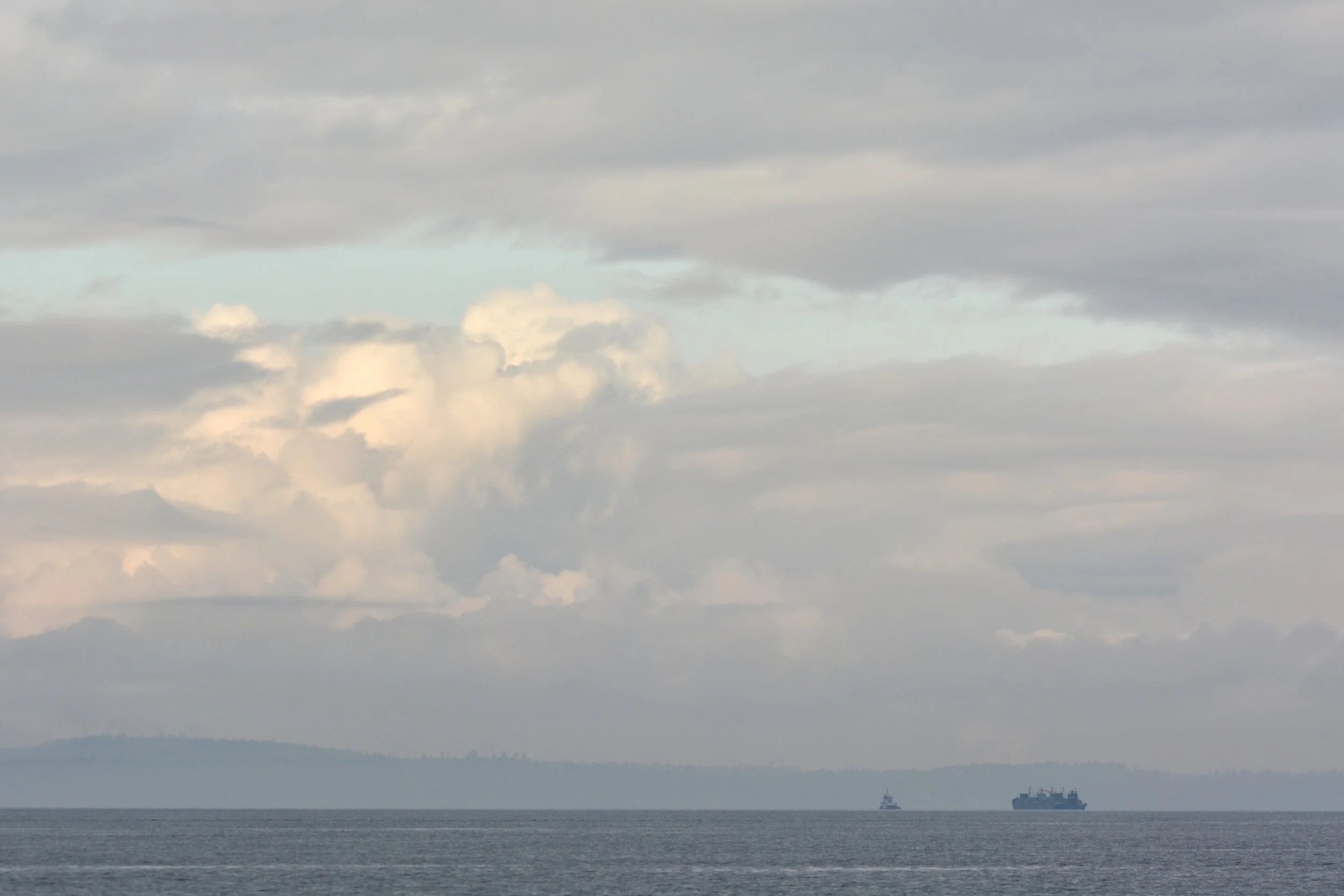 Tugboat and Barge, North Puget Sound