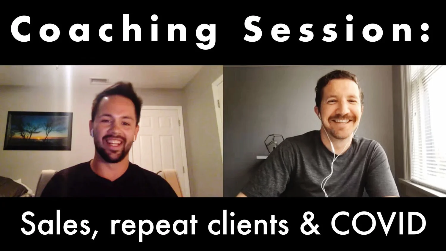 Episode 03 - Coaching Session: Sales, repeat clients and COVID episode artwork