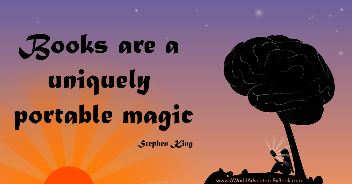 Books are a uniquely portable magic