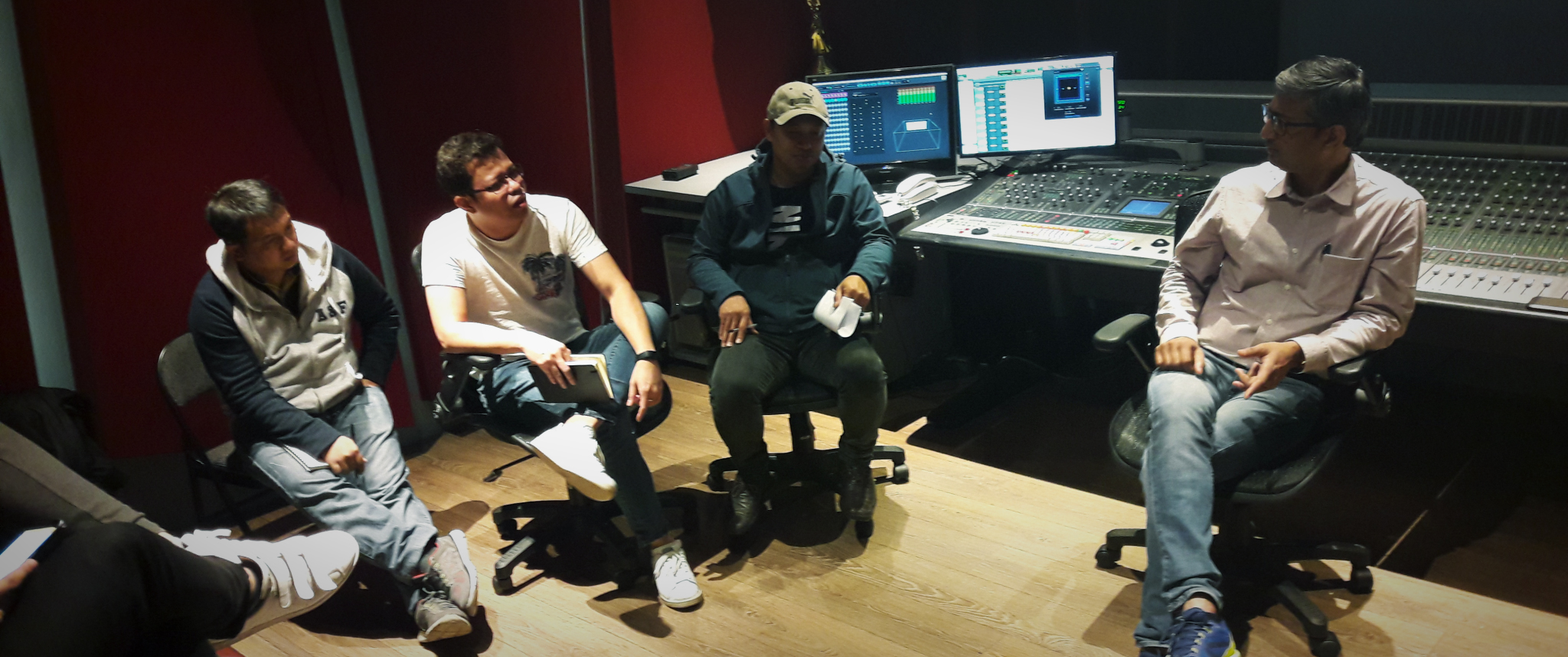 Representatives from Goldenduck were also present during the two-day visit, exchanging ideas with the Dolby people on how to improve upon the systems currently used in the Philippines when it comes to digital cinema.