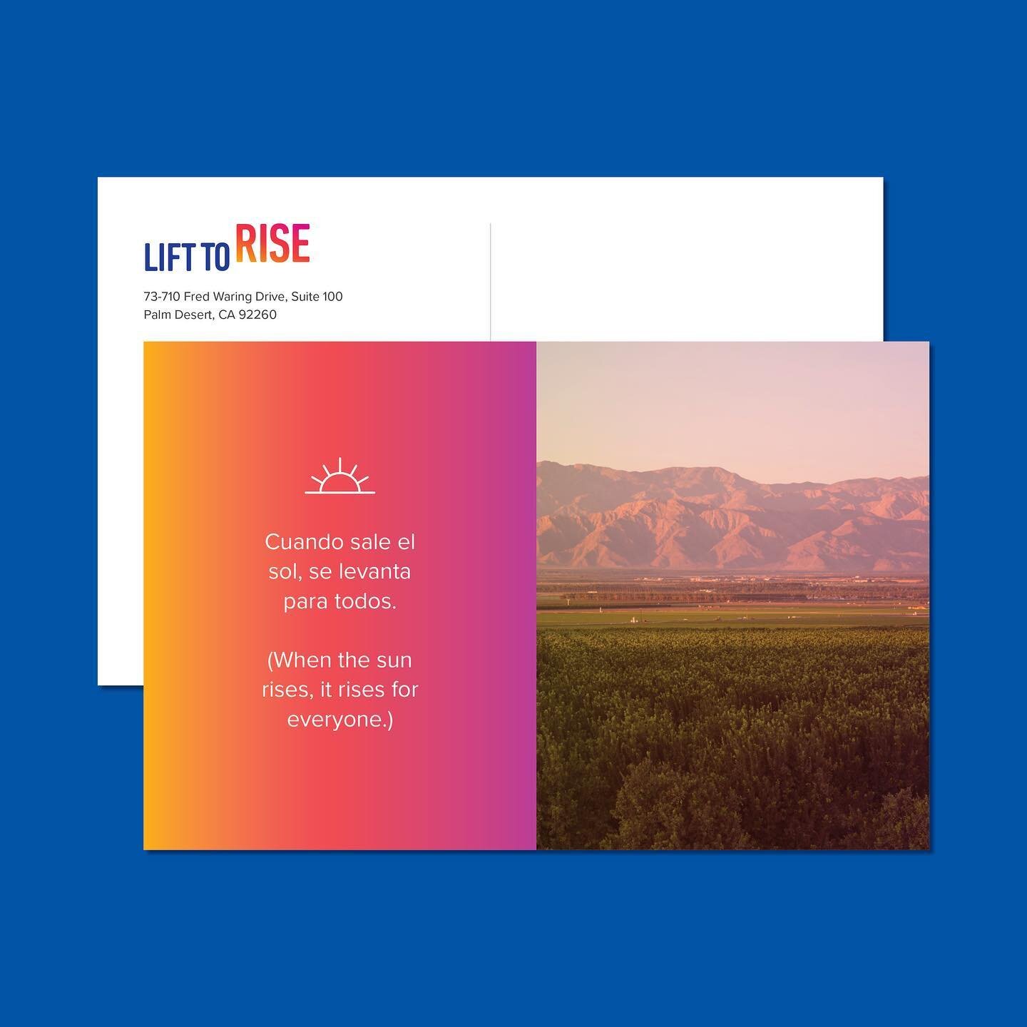Lift to Rise (@lifttorise) is a wonderful org that focuses on serving the needs of Coachella Valley residents. This year, they have done an incredible amount of work providing rental assistance to residents impacted by COVID and connecting people wit