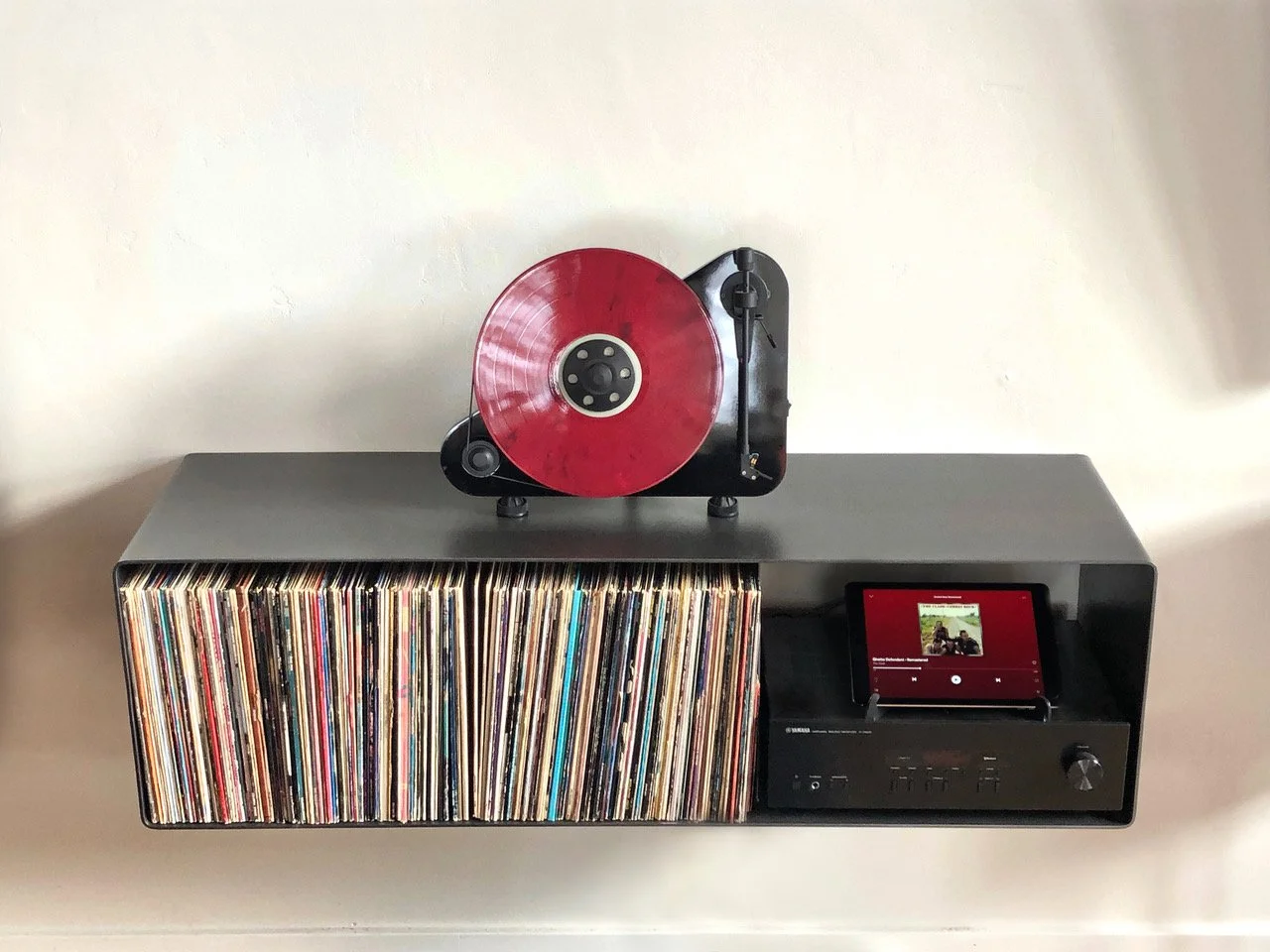 Steel Stereo Cabinet