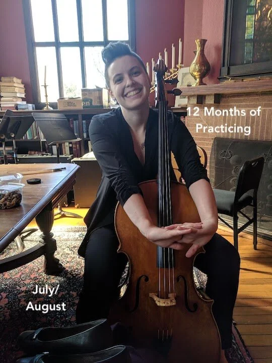 12 Months of Practicing: July/August