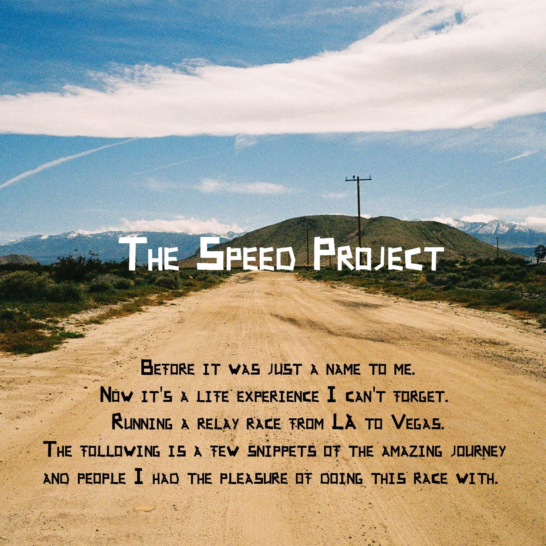 Documenting a relay race from Santa Monica to Las Vegas with Koreatown Run Club and OMRC