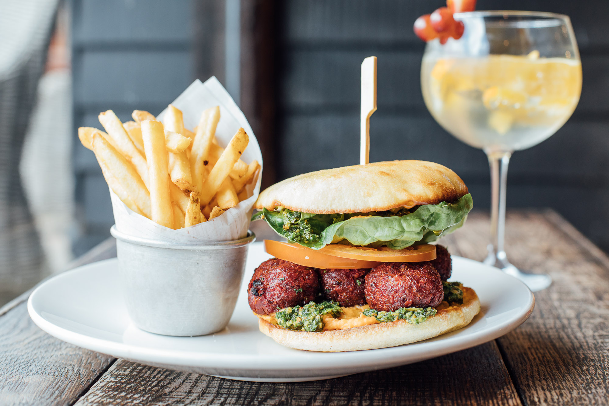 Beetroot Falafel Burger from the Vegan Menu.jpg