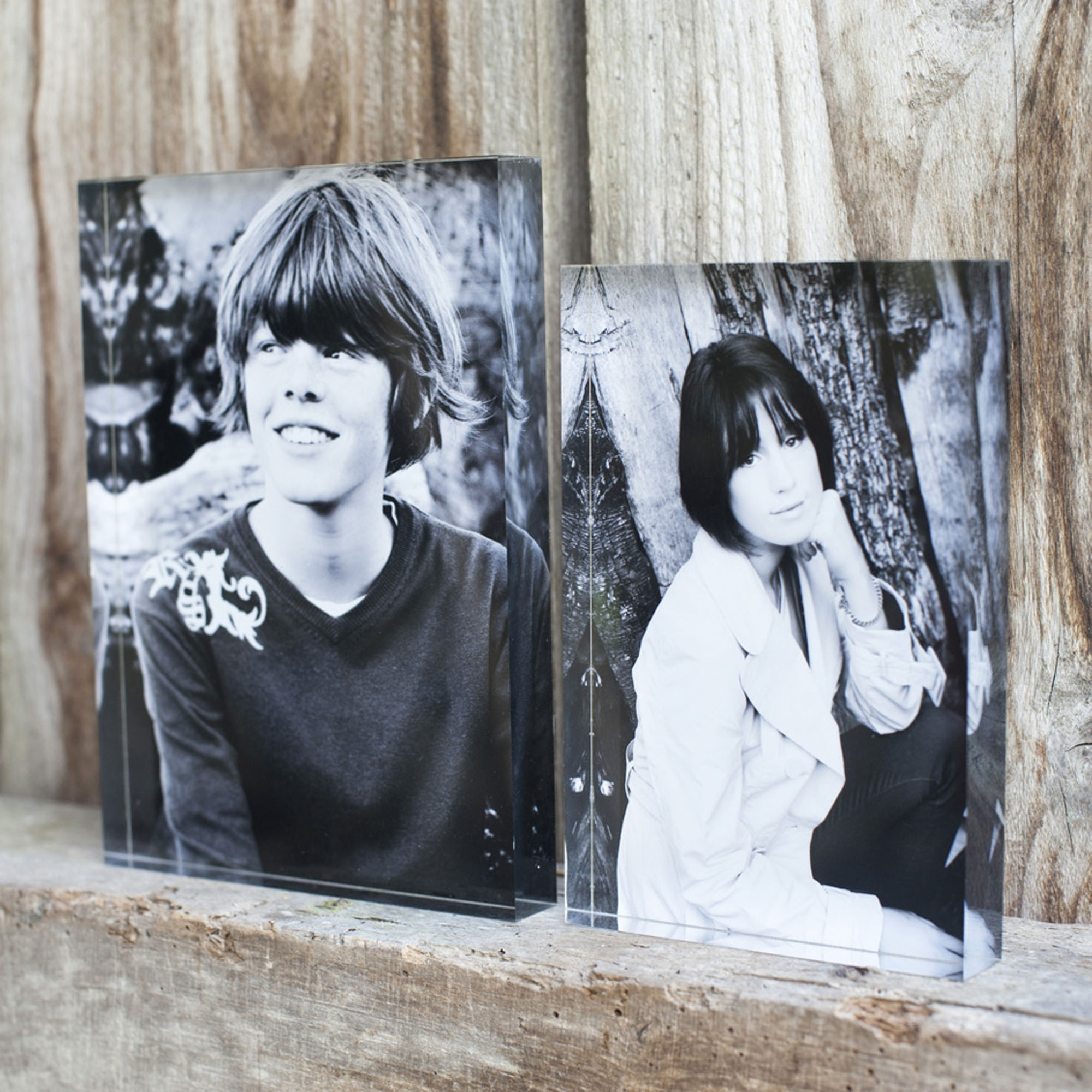 acrylic block