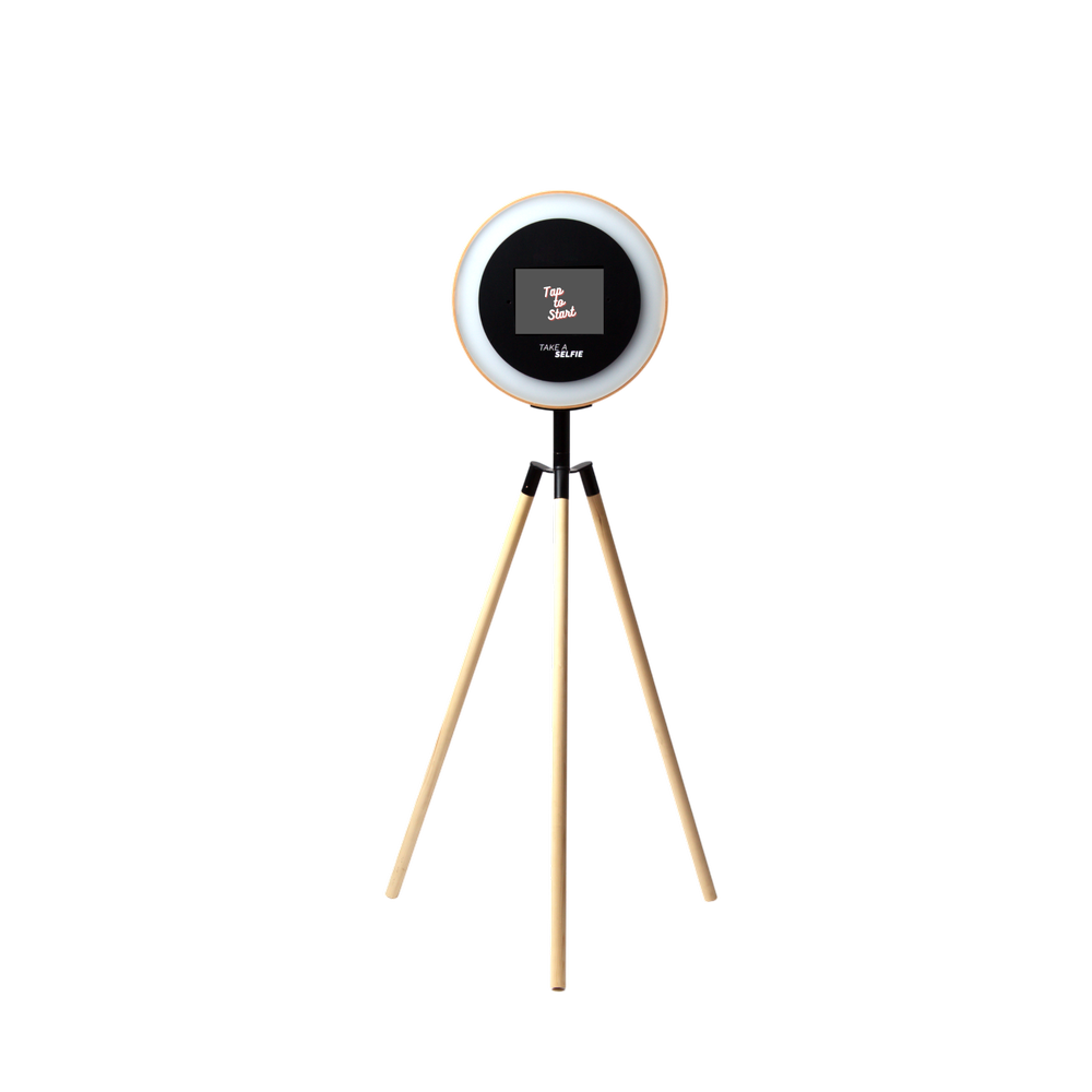 Fotobox NEO mieten Hannover - Modernes Design mit Ringlicht