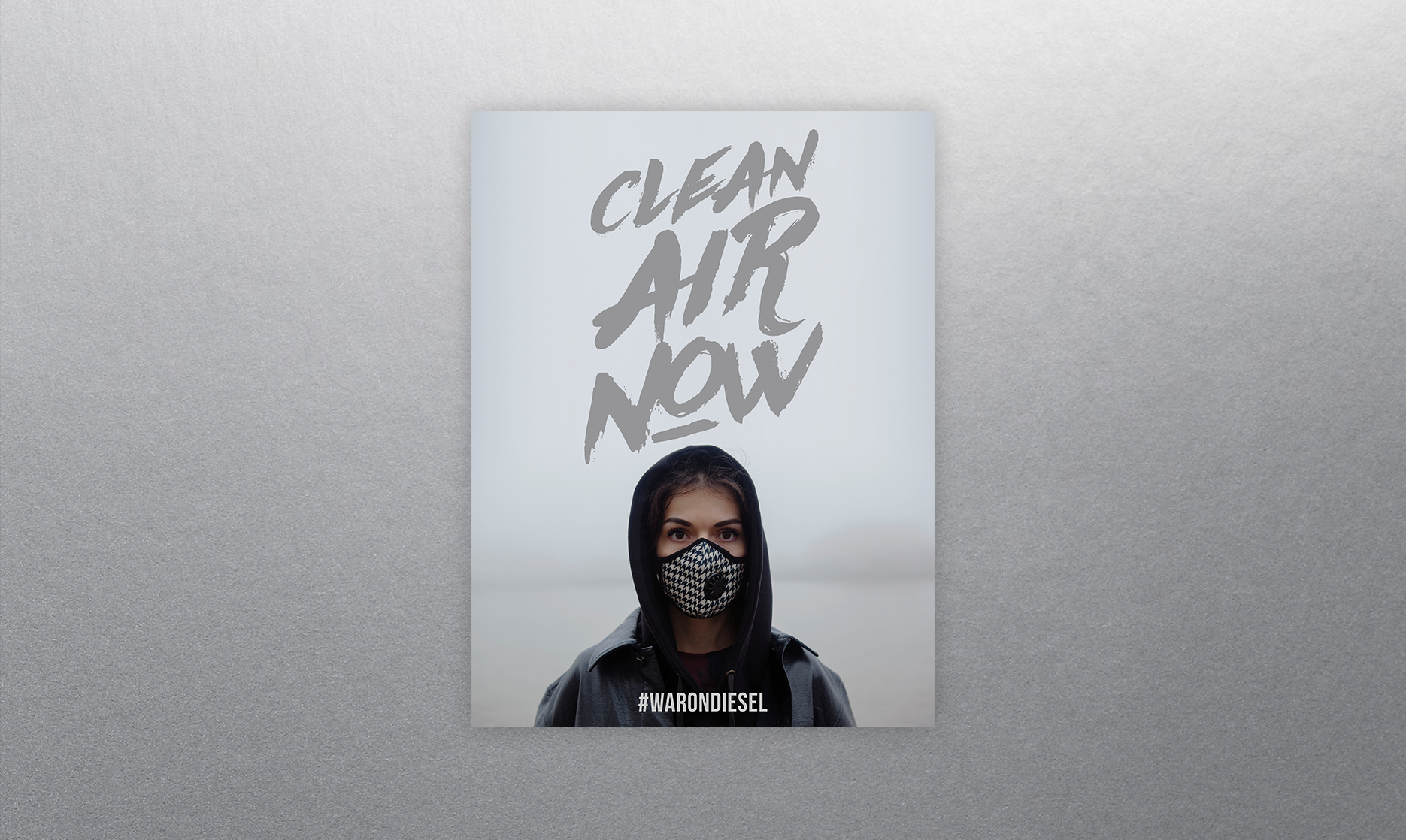 Working with Clean Air Now on a series of billboards and paste-ups to draw attention to the illegal and dangerous levels of pollution in London's air.