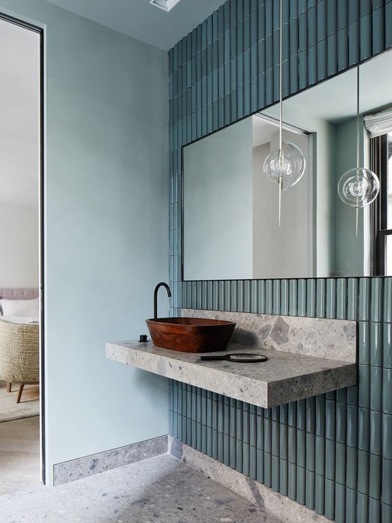 Tiles by Sebastian Herkner for New York concept store, photographed by Alice Gao.