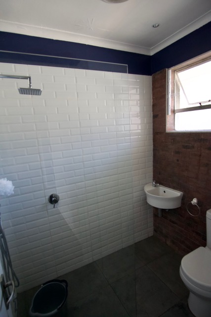 The previous bathroom
