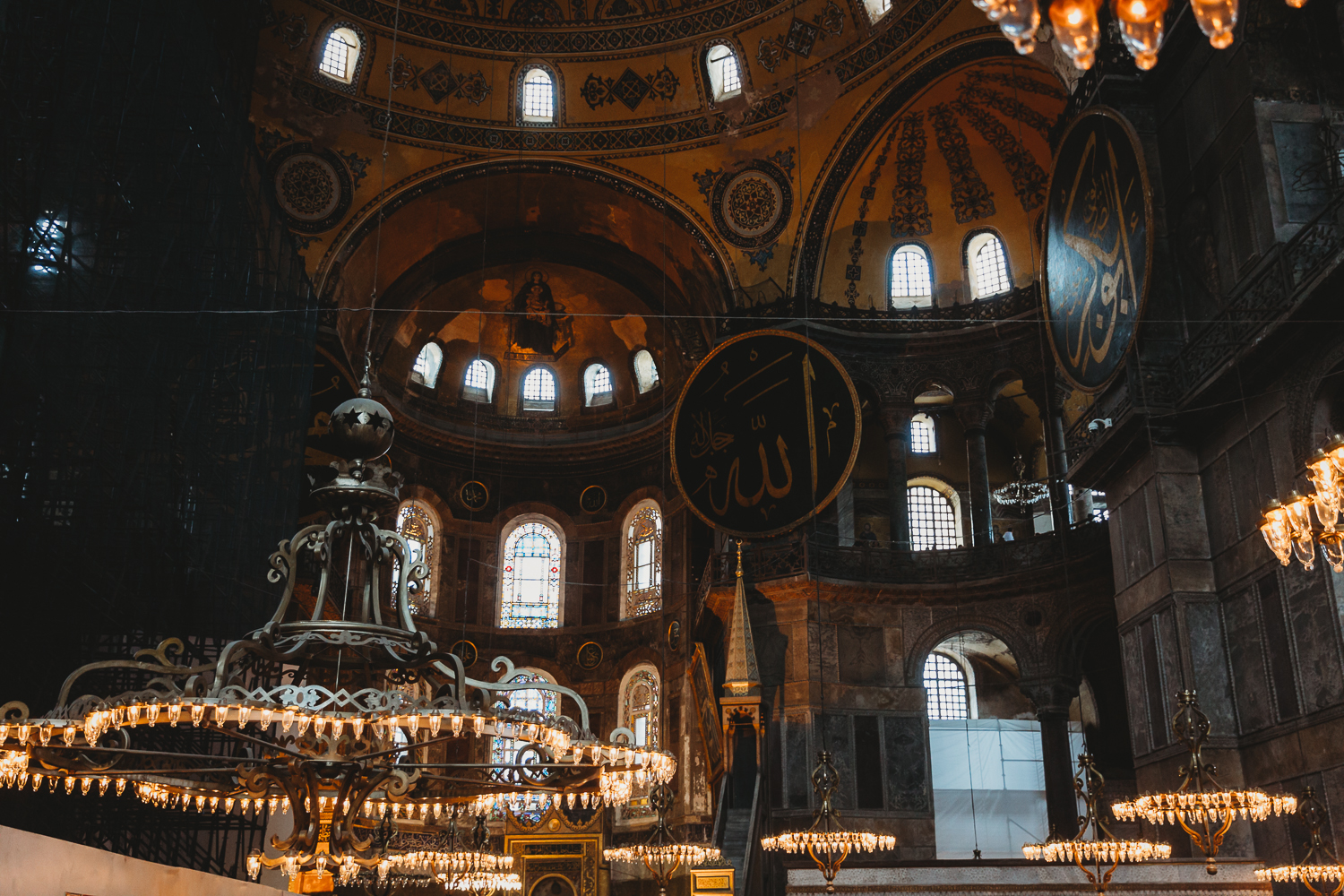 Inside Hagia Sofia Istanbul