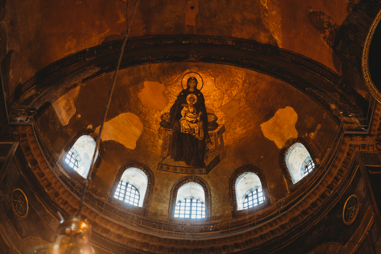 Inside Hagia Sofia Istanbul