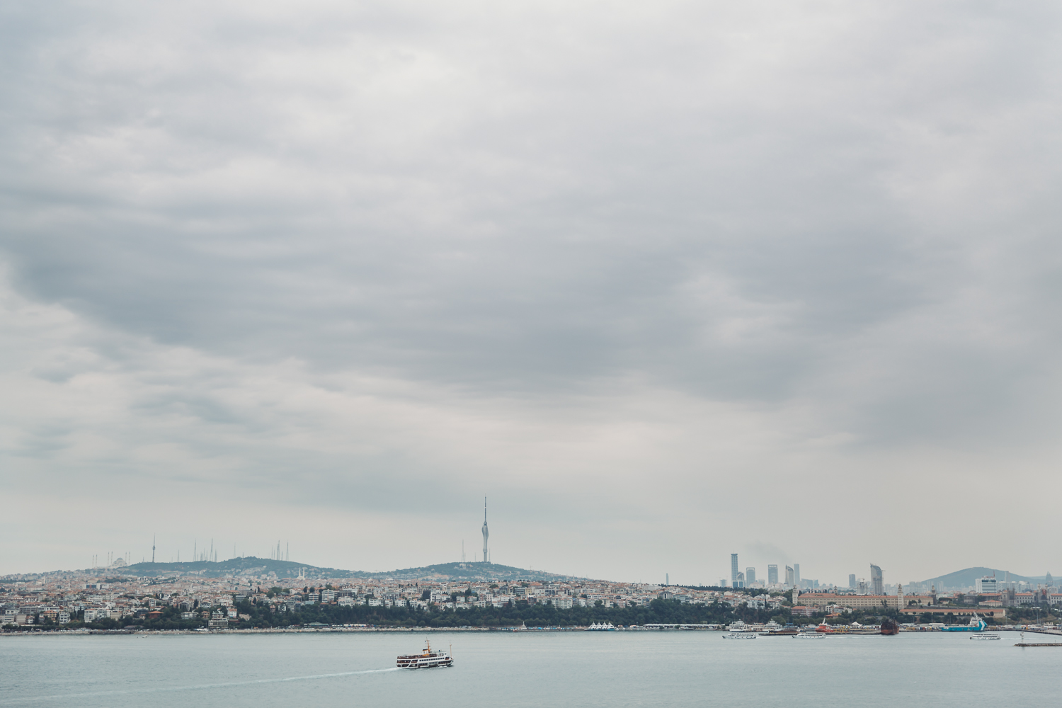 view from topkapi palace istanbul