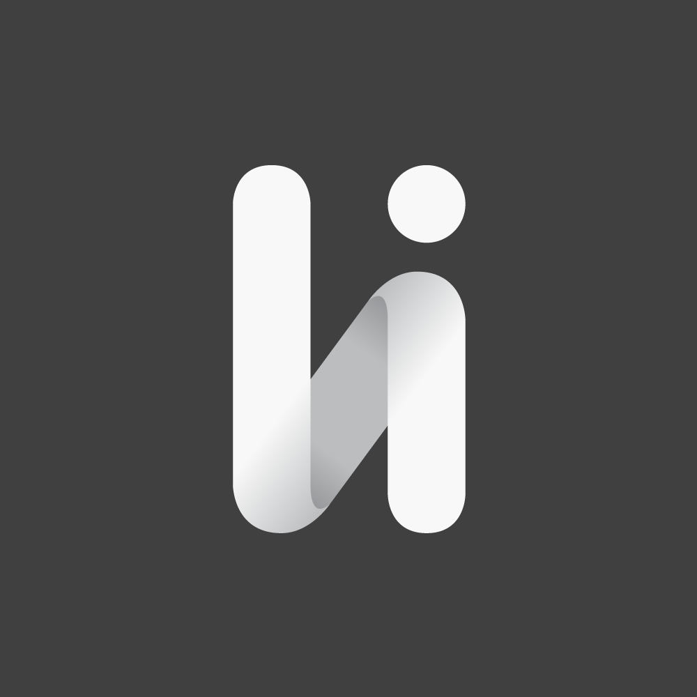 I is for Invest... Clever little monogram created for a Property Investment company a few years ago. Technically, this could've been used for H too, as that is the initial letter, but for me this design was more about how I managed to craft the i into the leg of the lowercase h that particularly pleased me.