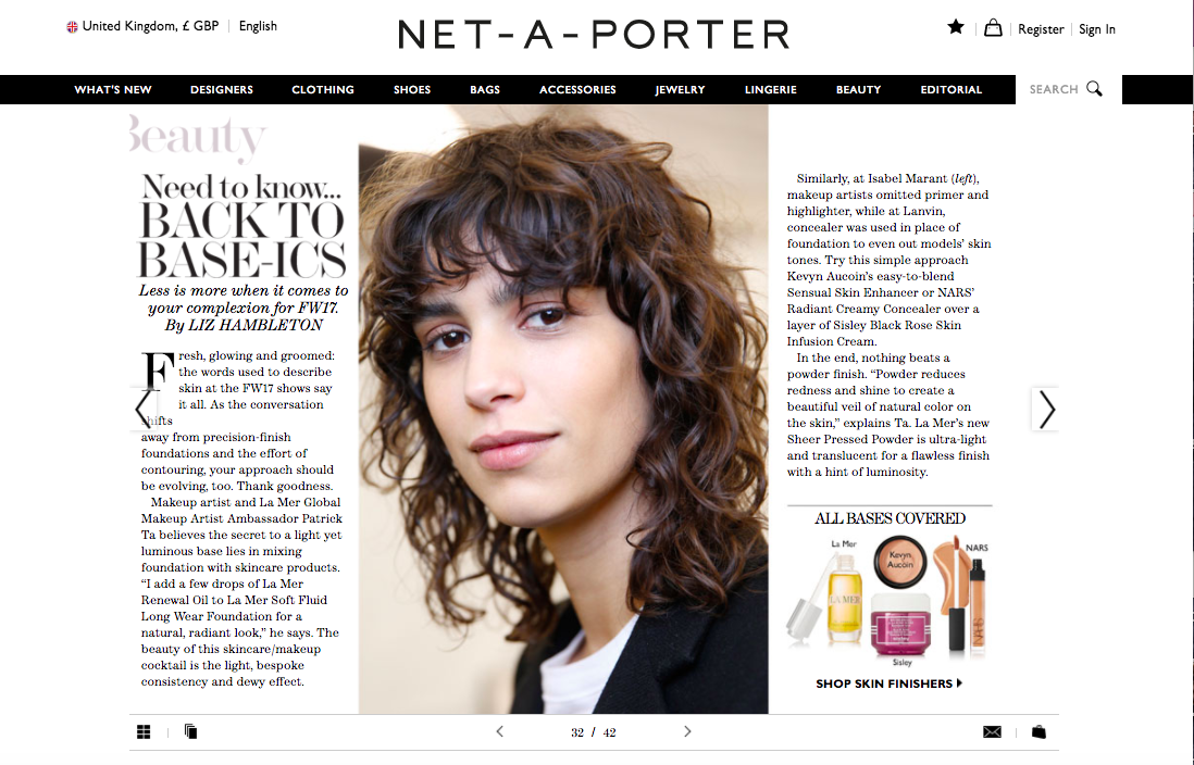Net A Porter. The Edit