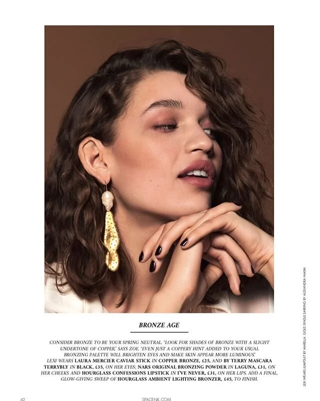 Chic ⚡️ Another Favourite Shot From My Beauty Shoot In Our New Issue Of Inside Space ⚡️ 📷 @benjaminmadgwick