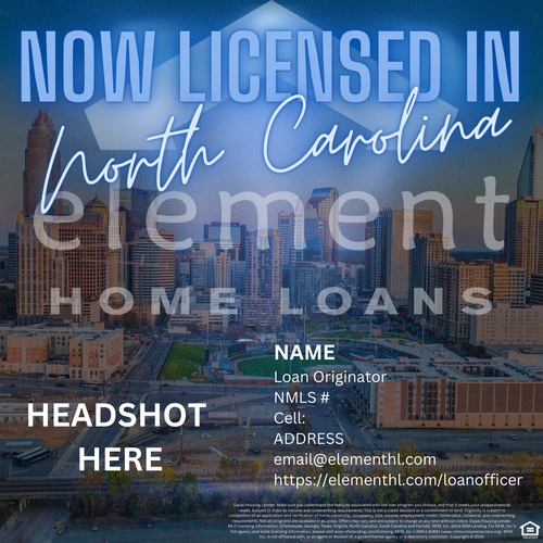 Now licensed in North Carolina template preview