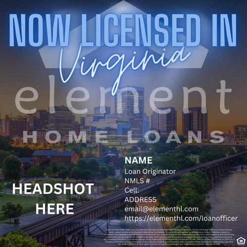 Now licensed in Virginia template preview