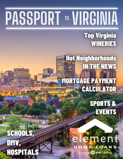 Passport to Virginia template preview
