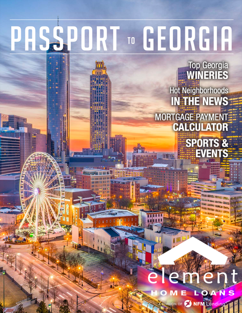 Passport to Georgia template preview
