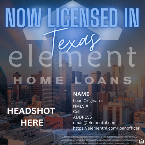 Now licensed in Texas template preview