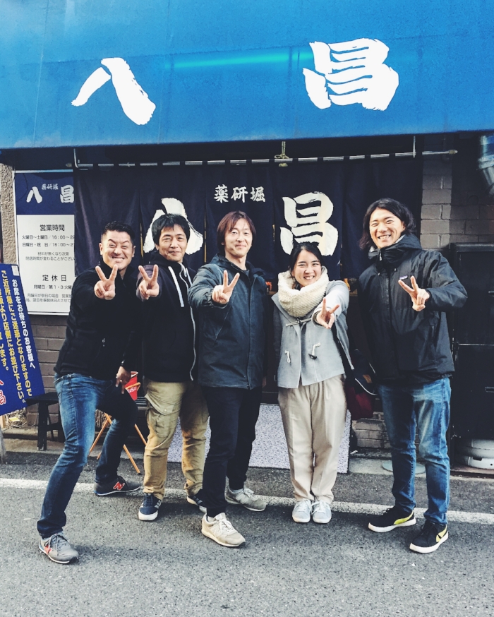 My lovely film crew in Japan!