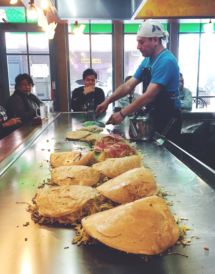 Lopez in Hiroshima is known for the addition of jalapeño peppers as a topping. 