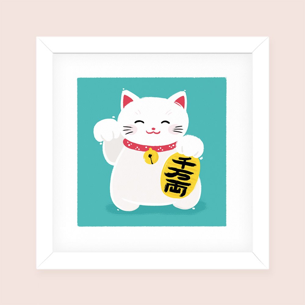 Maneki Neko 招き猫 — Geri Draws Japan
