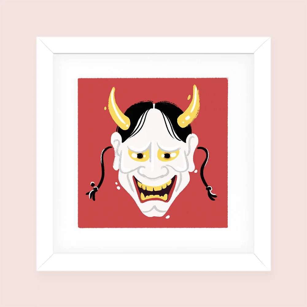 Hannya 般若 Geri Draws Japan Hannya 般若 Geri Draws Japan