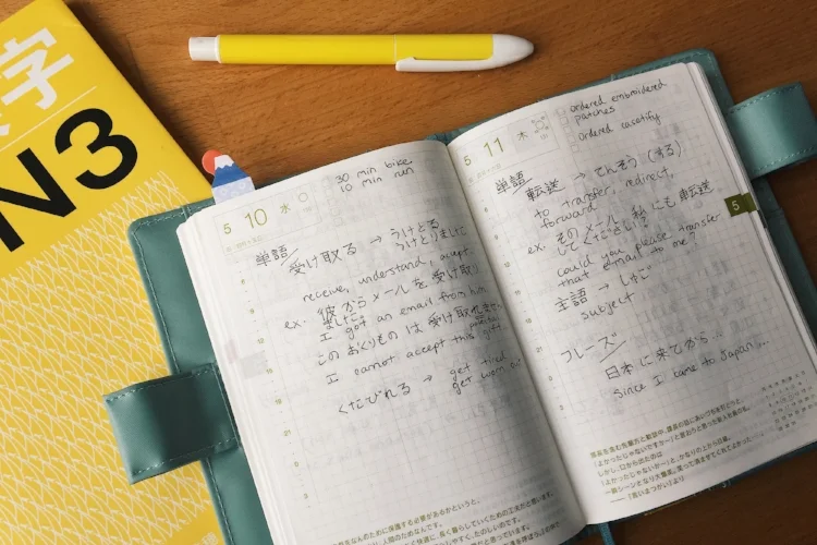 Japanese Study Techniques How I M Preparing For The Jlpt N3 Exam Geri Draws Japan