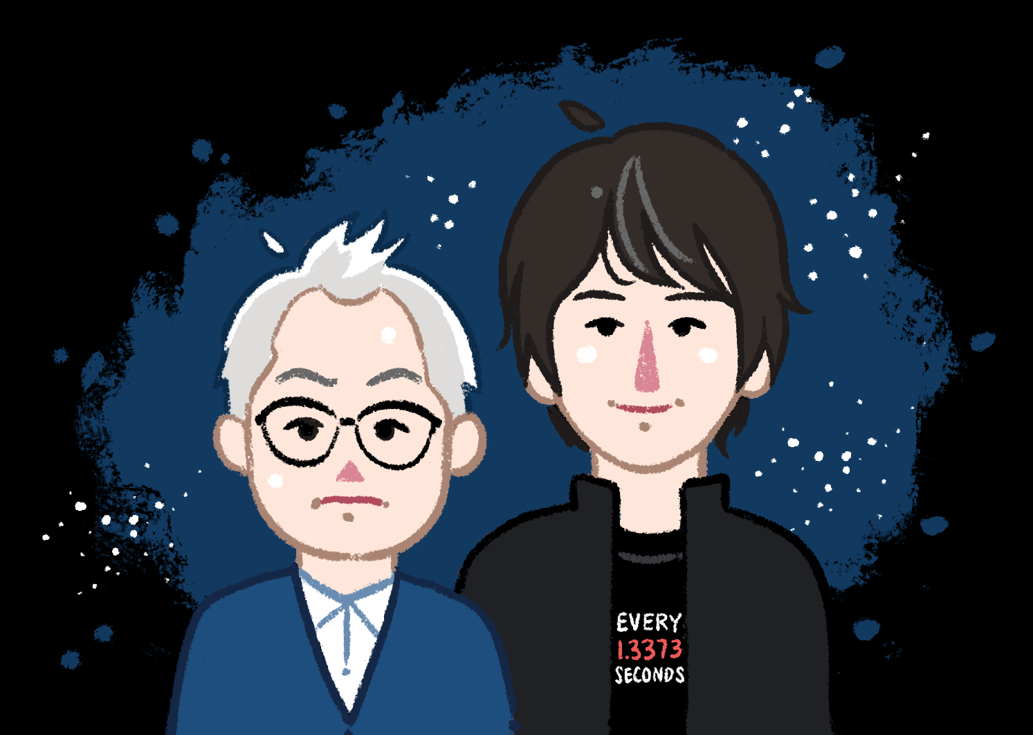 日本語ブログシリーズ ブライアンとロビンのクリスマス コンペンディウム19年 Geri Draws Japan