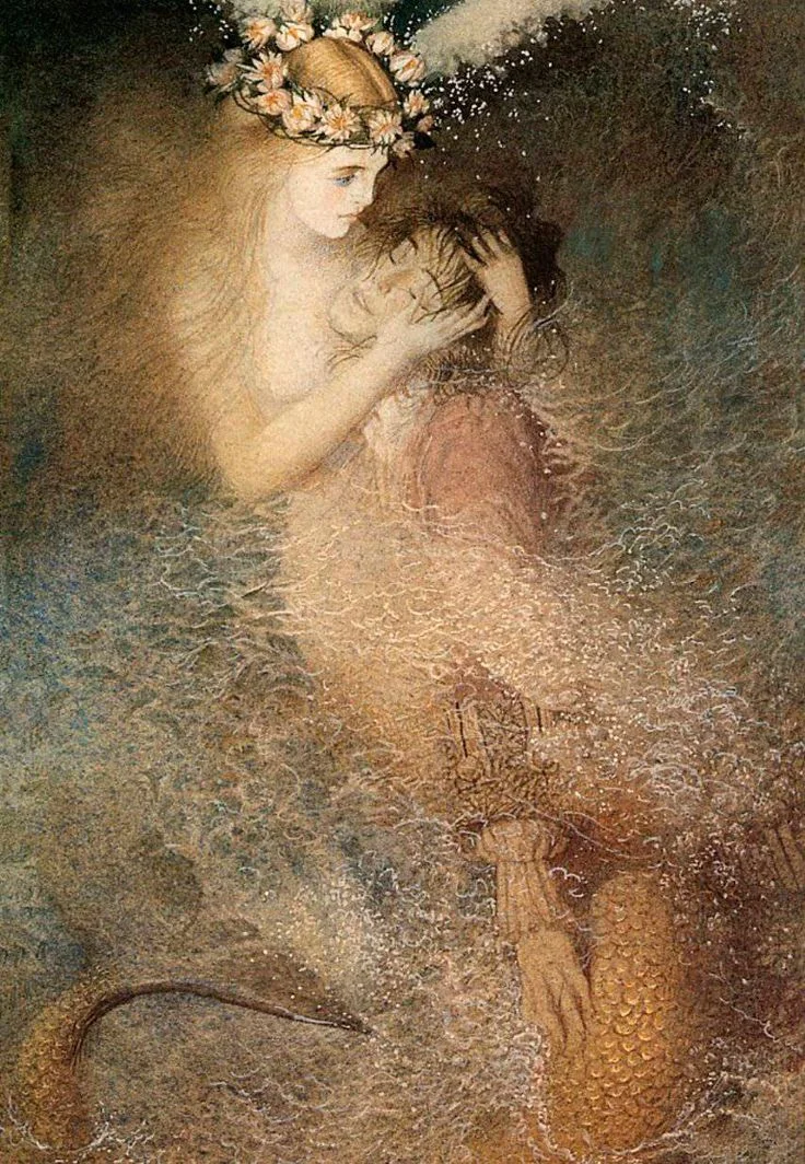 Painting by Gennady Spirin