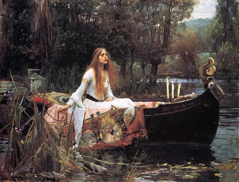 The Lady of Shalott. John William Waterhouse
