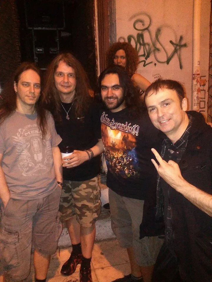 O συγγραφέας Γιώργος Χατζηκυριάκος και οι Blind Guardian