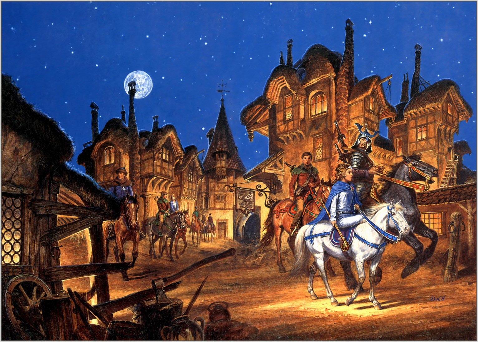art for 'The Eye of the World', by Darrell K Sweet.