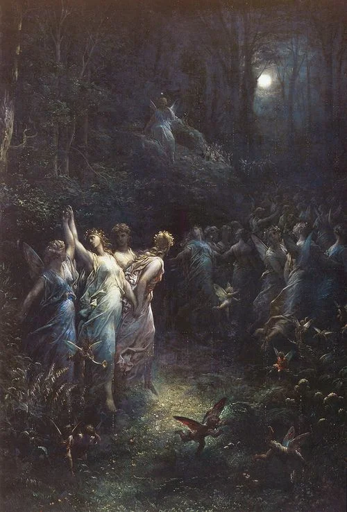 Gustave Doré (French), “A Midsummer Night’s Dream”, с.1870