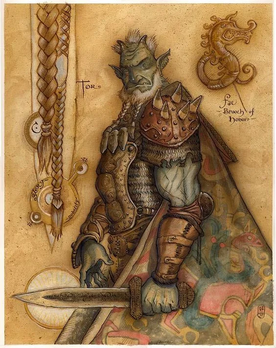 Troll - Art by Tony Diterlizzi