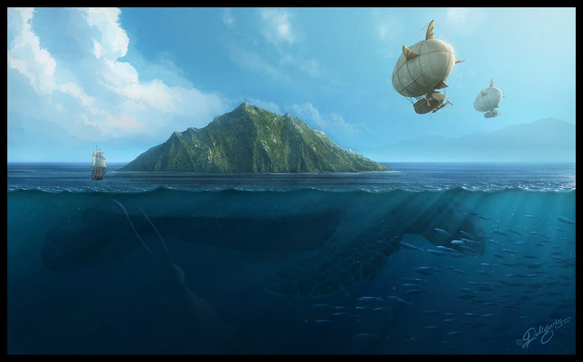 Art by Nick Deligaris