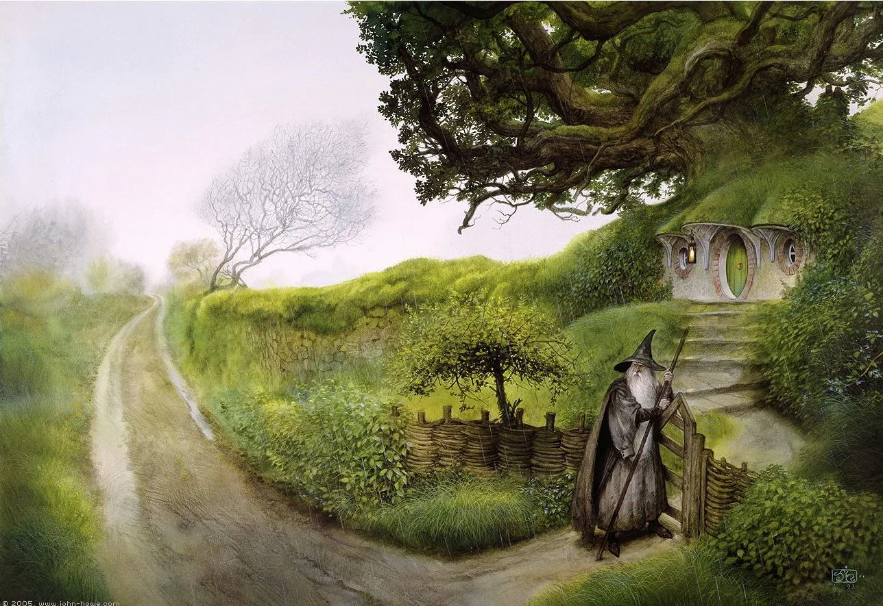 Gandalf Returns to Hobbiton