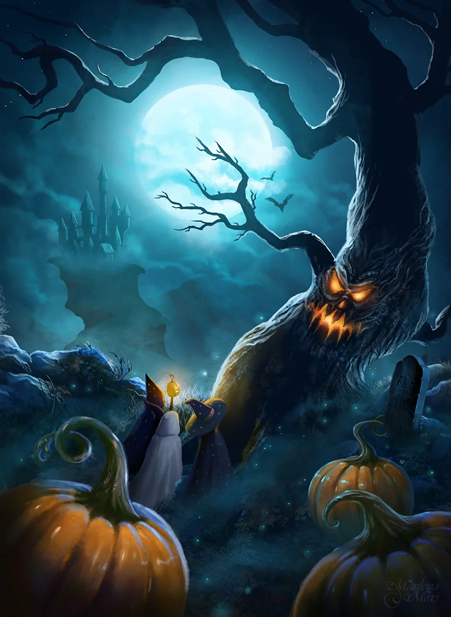 Halloween Night by Marilena Mexi