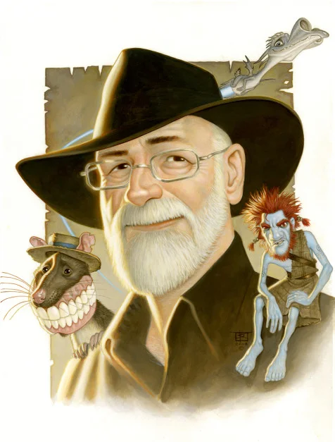 Terry Pratchett Portrait by Paul Kidby