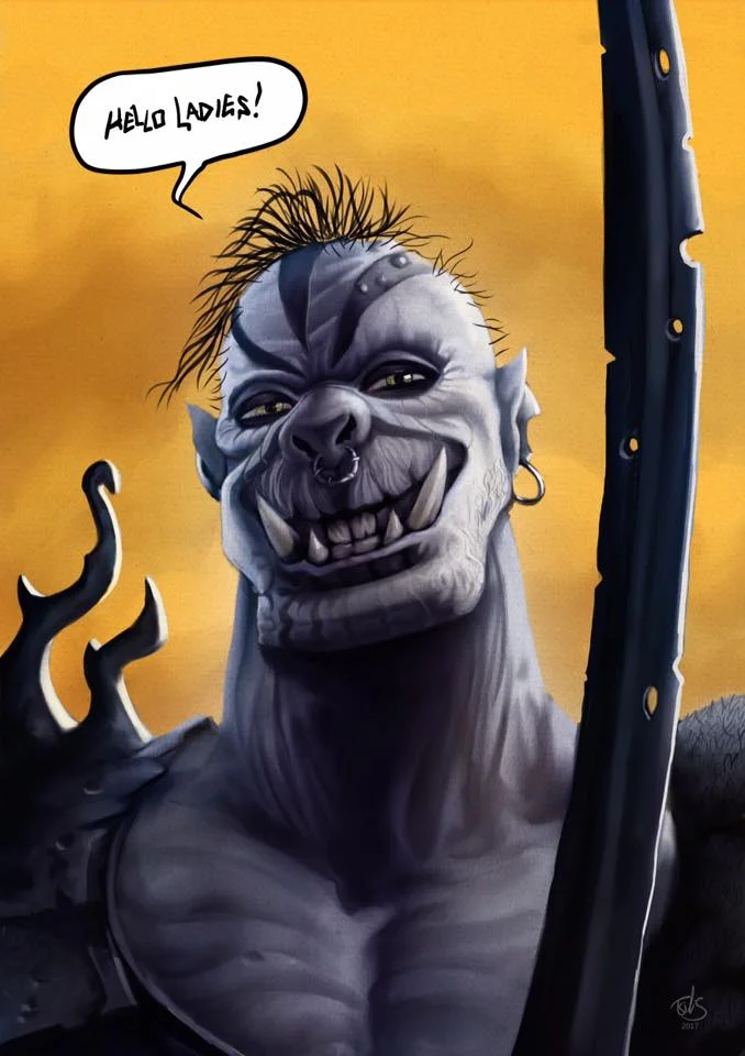 Handsome Orc από τον Θάνο Τσίλη 