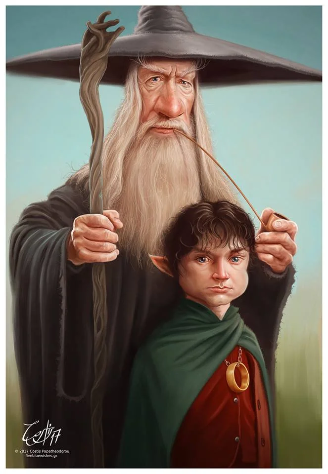 Fan art από τον Κωστή Παπαθεοδώρου Fivebluewishes - Art of Costis Papatheodorou Costis Papatheodorou