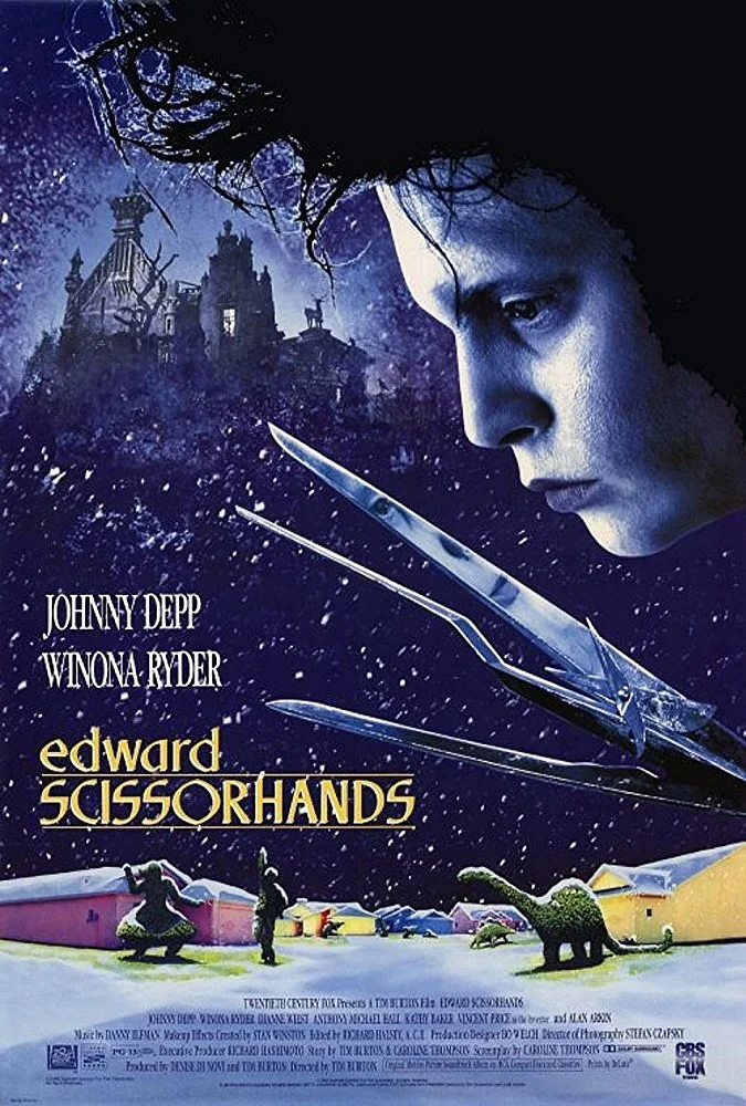 Edward Scissorhand Illustration by Shiyao