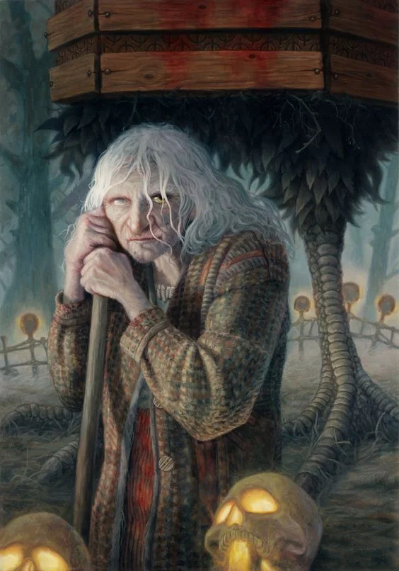Baba Yaga by allendouglasstudio.deviantart.com