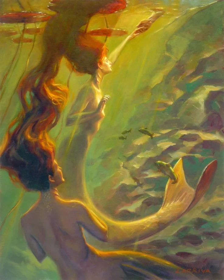 Water Nymphs by John Larriva